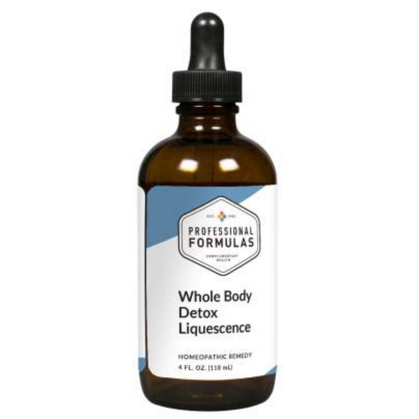 Whole Body Detox Liquescence - 4 FL Oz Professional Formulas