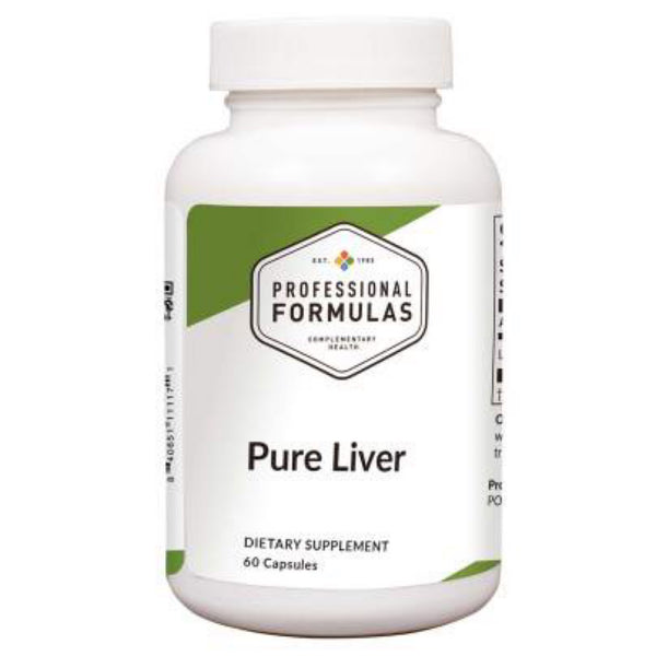 Pure Liver - 60 Capsules Professional Formulas