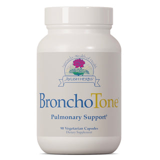 BronchoTone - 90 Vegetarian Capsules (Ayush Herbs)