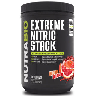 Extreme Nitric Stack - Blood Orange - 1.36 LB (NutraBio)