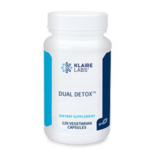 Dual Detox - 120 Vegetarian Capsules (Klaire Labs)