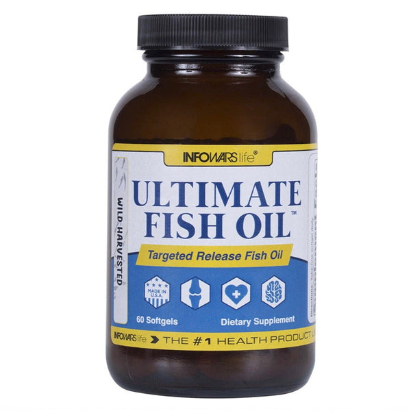 Ultimate Fish Oil - 60 Softgels (Infowarslife)