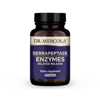 Enzyme: Serrapeptase - 60 Capsules (Dr. Mercola Premium Products)