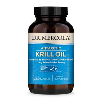 Krill Oil - 180 Capsules (Dr. Mercola Premium Products)