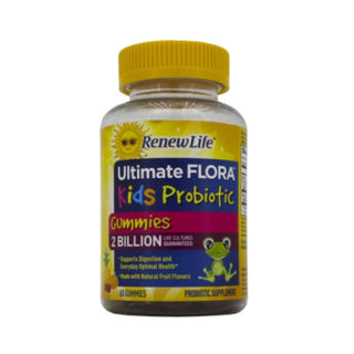 Ultimate Flora Kids Probiotic Gummies 2 Billion - 60 Gummies (Renew Life)