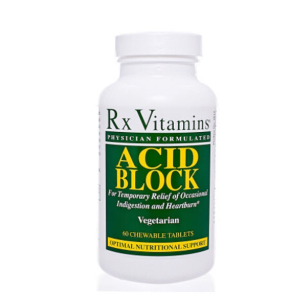 Acid Block - 60 Chewable Tablets (Rx Vitamins)