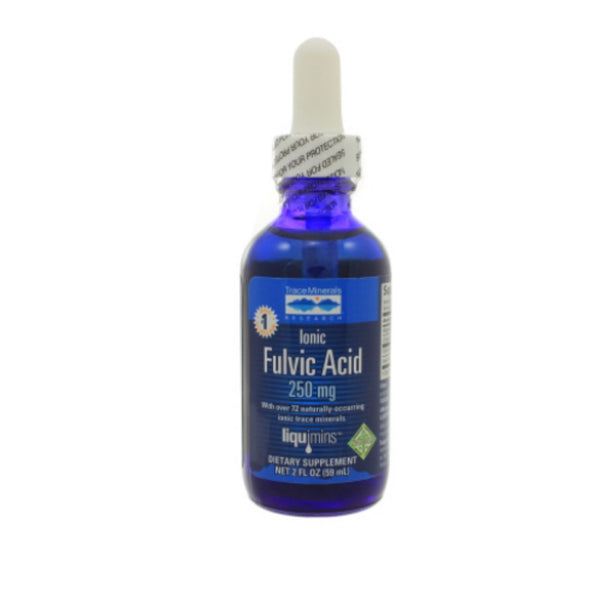 Liquid Ionic Fulvic Acid 250mg - 2 FL OZ by Trace Minerals Research